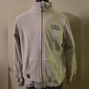 Harley Davidson Cream Fleece Jacket